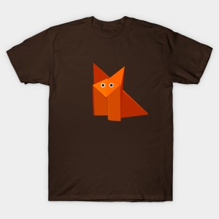 Cute Origami Fox T-Shirt